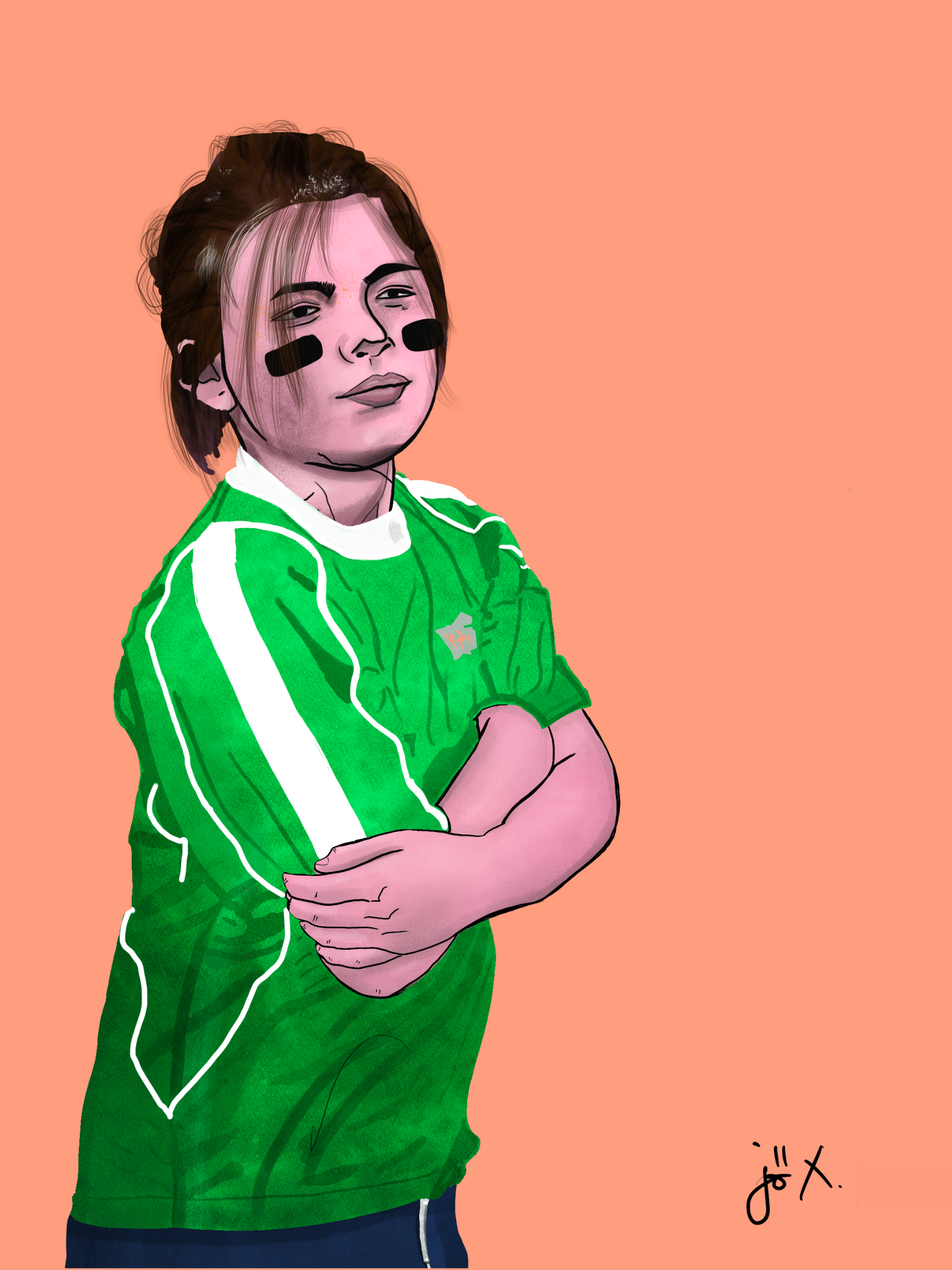 Angry Girl - Soccer